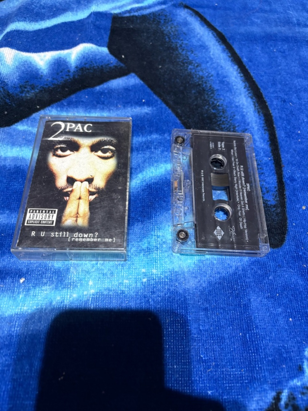 2Pac 'R U Still Down? (Remember Me)' Cassette Tape - Black/Clear
